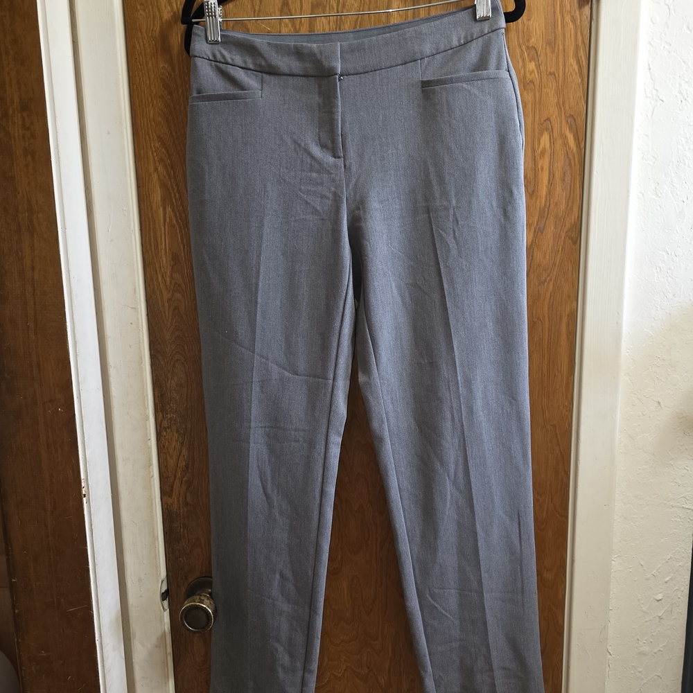 Alfani Women's Straight Leg Pants in Slate Gray